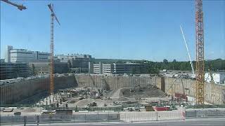 Cancer Centre 12 months of Construction Time-Lapse