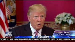 Sean Hannity Interview With President Trump Pt2