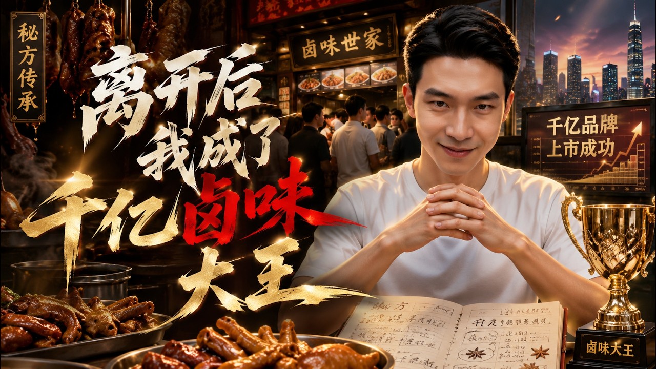 離開後，我成了千億滷味大王