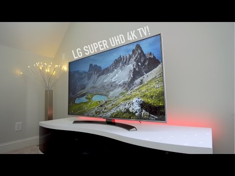 LG Super UHD 4K TV Review!