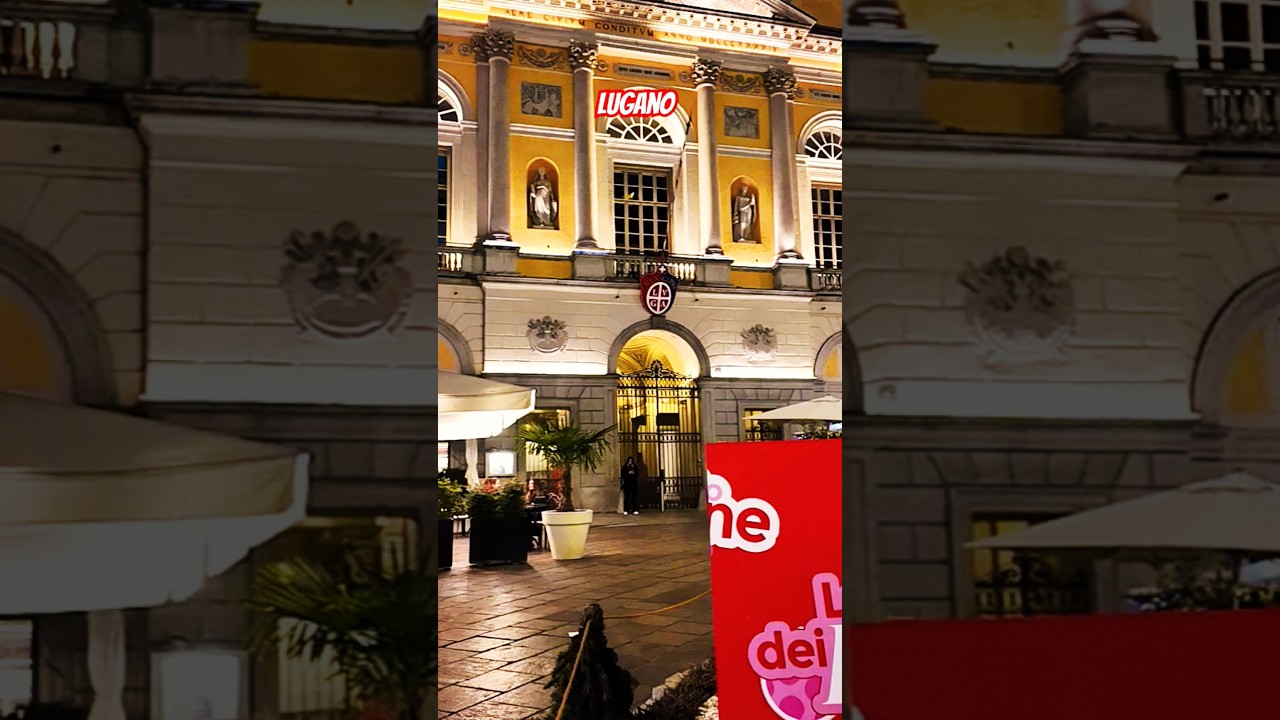 Lugano, Switzerland | Piazza della Riforma, January 4th, 2025