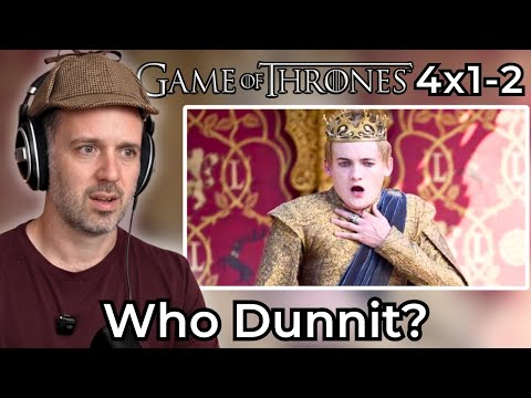 Who Dunnit Purple Wedding Game Of Thrones First Time Watching Therapist Reacts