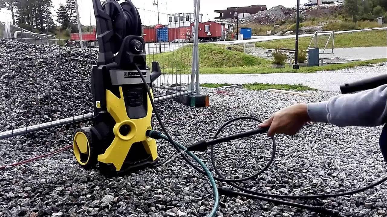 Karcher K5 with "pressure washer dirtblaster" wont start or starts for