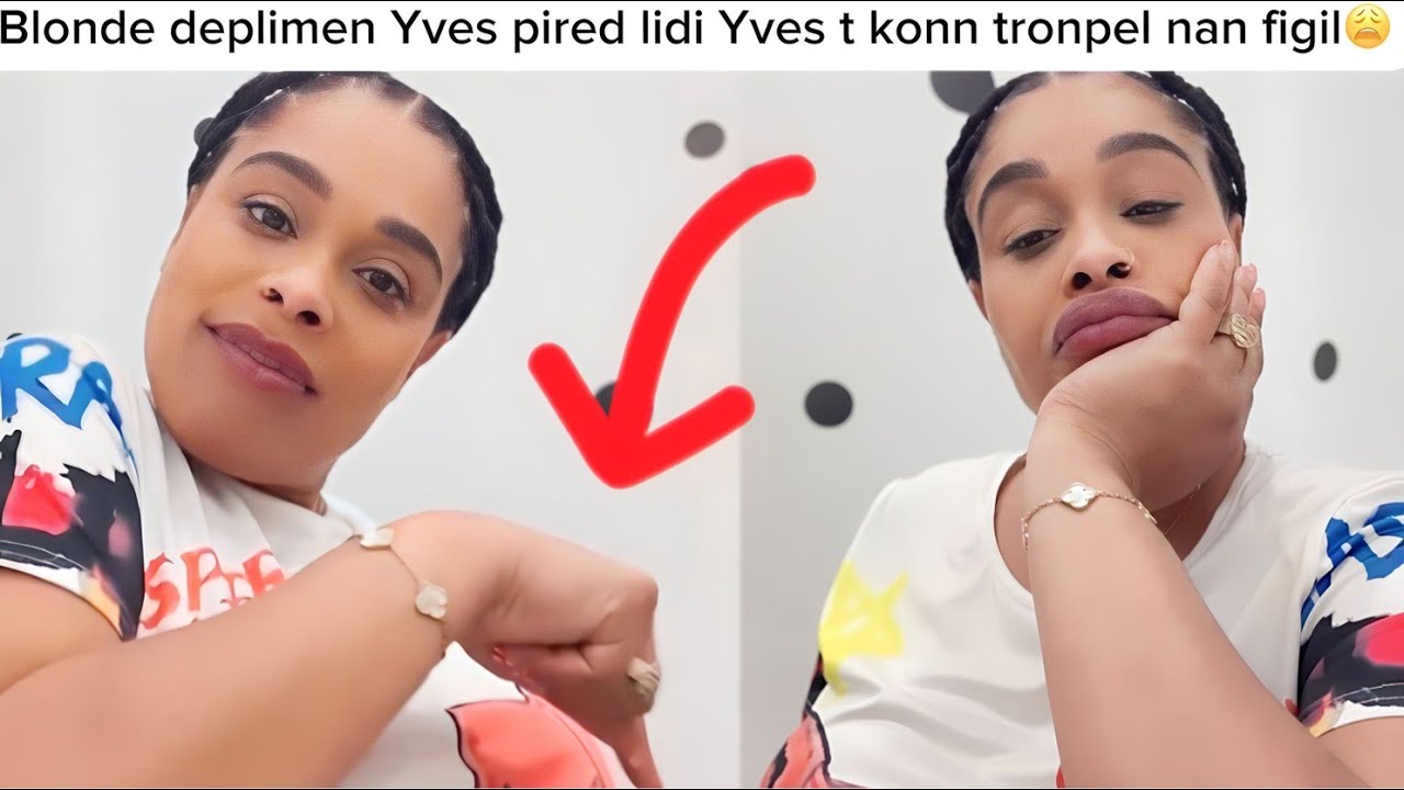 Blondedy refrape Yves anko lidi Yves t konn al koupe bouz*n nan chanm ...