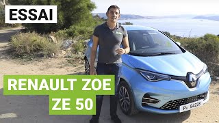 Test drive of the new Renault ZOE ZE 50 (2019)