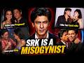 SHAHRUKH KHAN IS A MISOGYNIST | DARK History of SRK's Most Controversial Moments 😳 #shahrukh #SRK