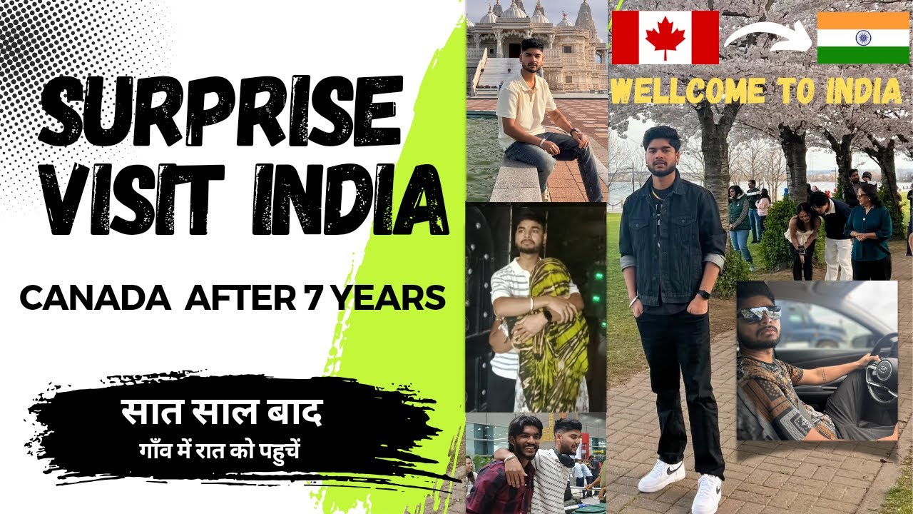 Surprise Visit To India After 5 Years Canada @Beenewsharyana - YouTube