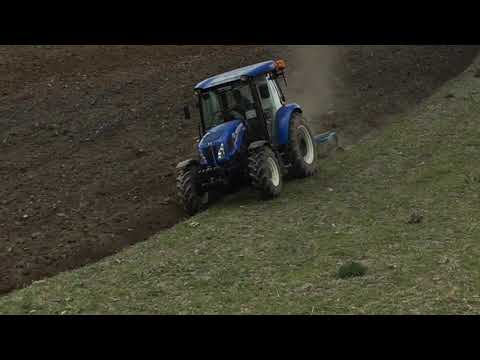 New holland TT4.65 ile  tarla sürümü