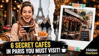 6 Secret Cafés in Paris You Must Visit ☕🇫🇷 | Hidden Paris Coffee Gems #paristrave #francetravel