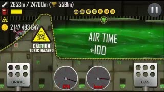 Hill Climb Racing - 11800m Nuclear Plant with Quad Bike screenshot 5