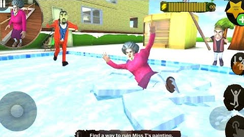 Scary Teacher 3D_New updater-New fun video everyday , gameplay walkthrough  part 33 ( android, ios)