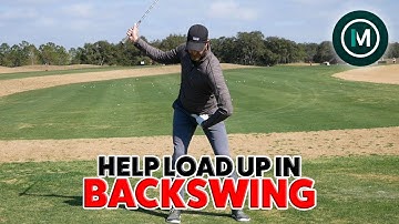 Looking At Lower Body Movement To Help Load Up In Backswing | Ian Mellor Golf