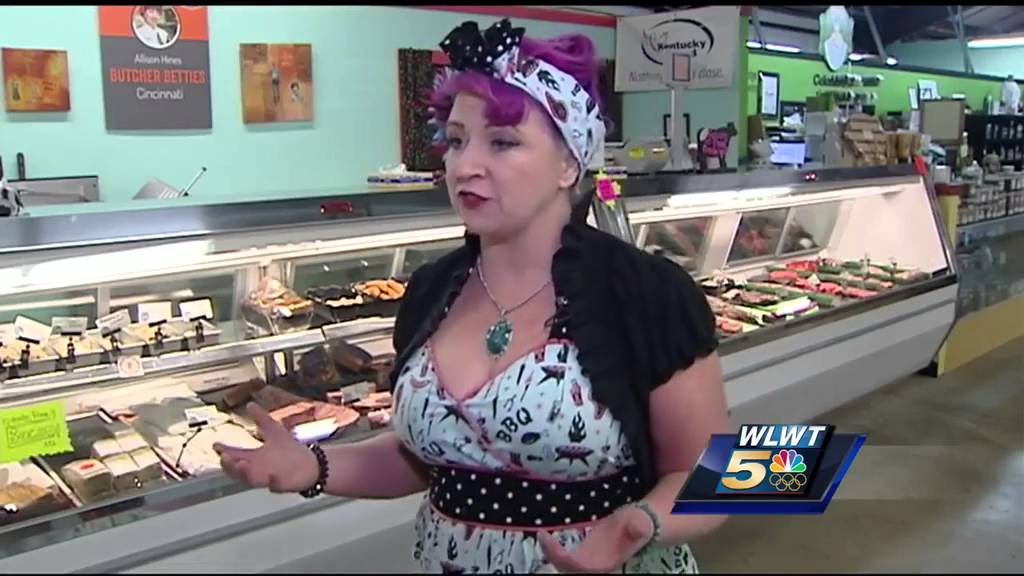 'Pinup girl butchers' It's not just men chopping meat YouTube