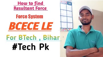 #Tech_panku|| Result Force Find || Location of Force find || Basses Numerical Questions Concept || ✓