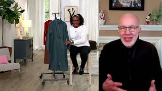 Denim & Co. Comfort Zone Dream Fleece Zip Front Lounger Robe on QVC