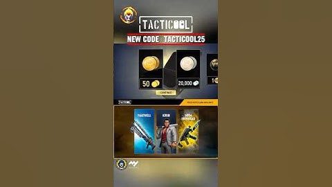 NEW CODE：TACTICOOL25 🎮#tacticoolgame #gameplay #steam #shortsvideo #shorts #game