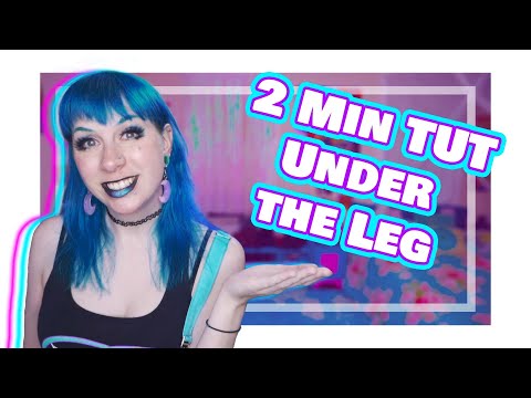 2 Min Tutorial: Levitation Wand Under the Leg Trick