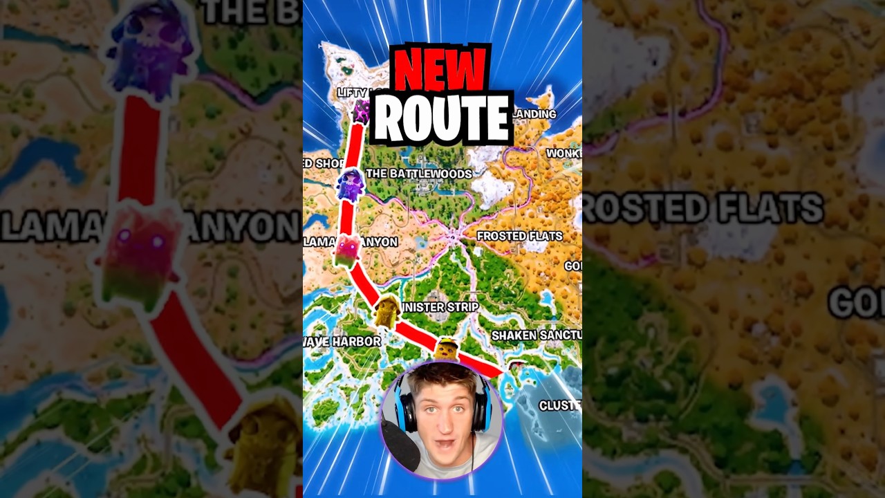 *FASTEST* RARE SPRITE CHEST Route in Fortnite!