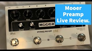 Mooer Preamp Live Review