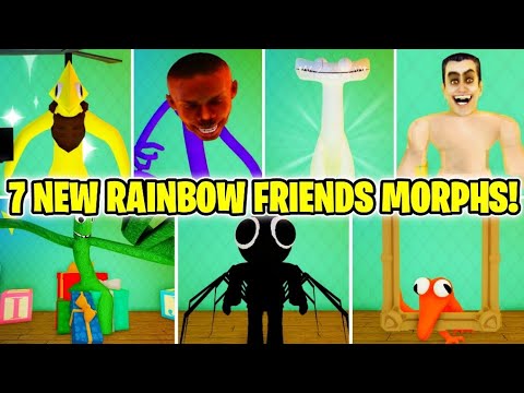🎄 NEW] 🌈 Rainbow Friends Morphs - Roblox
