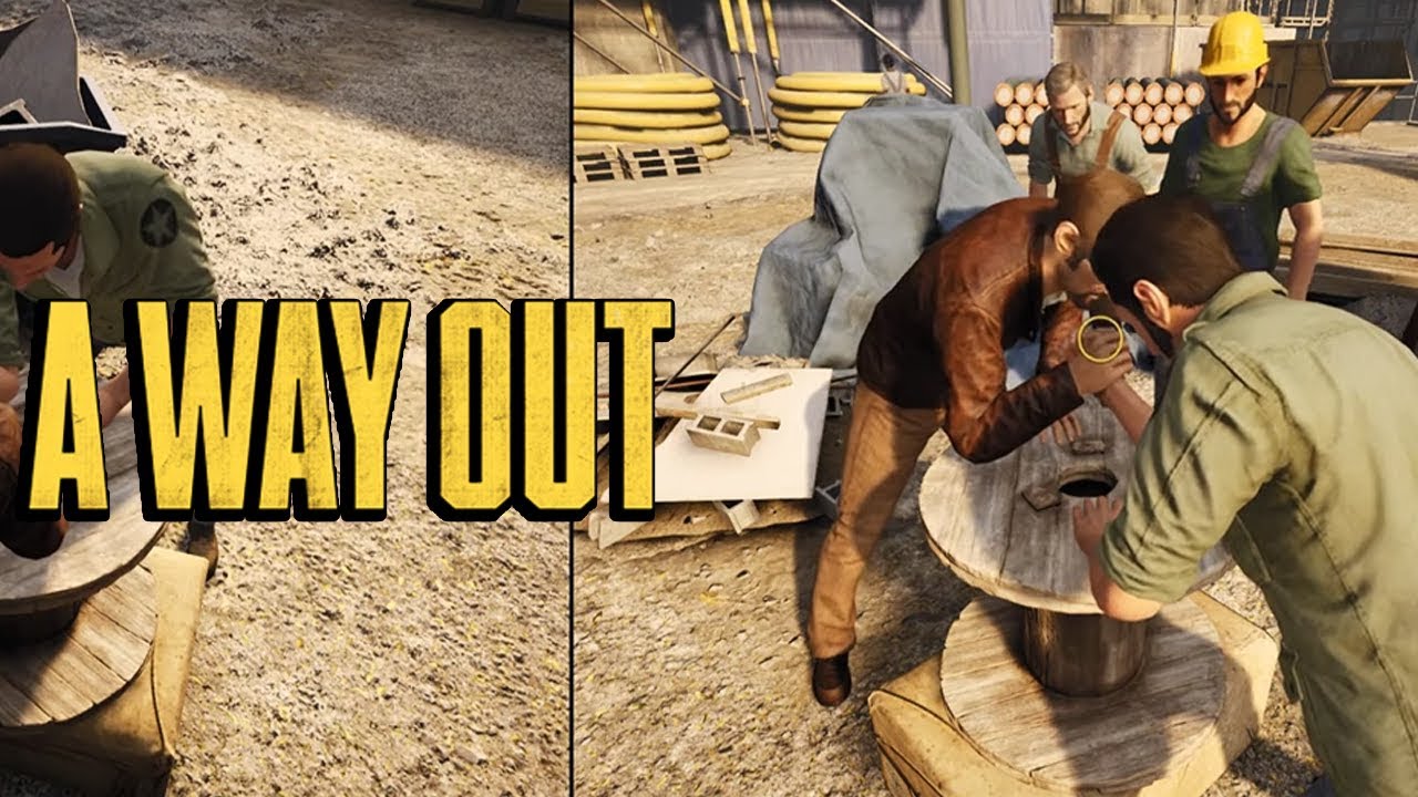I BROKE ONE OF MY KEYS ARM WRESTLING A Way Out 9 YouTube