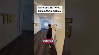 POV: You’re on a tour at LSU with 4⭐️ IMG Academy (FL) EDGE Jake Kreul 🔥