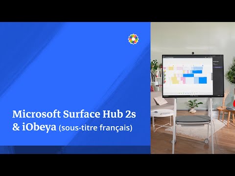 Microsoft Surface Hub2S et iObeya