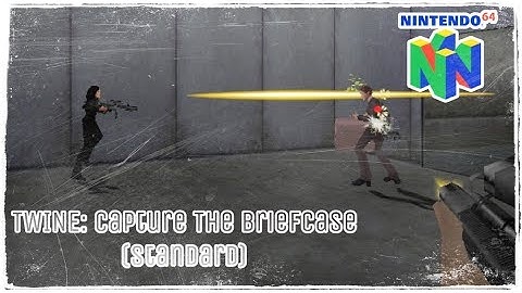 007 - THE WORLD IS NOT ENOUGH N64 - CAPTURE THE BRIEFCASE (STANDARD WEAPONRY) #6