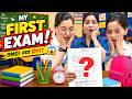 😱 FIRST EXAM OF NEW SESSION! 📚🔥 | Jinni & Dhwani Tension Mein 🤯 | Mummy Ka Reaction | Cute Sisters