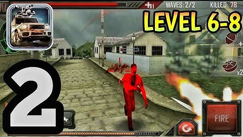 zombie roadkill 3d gameplay walkhthrough part -2 level 6 to 8 ( ios, android )