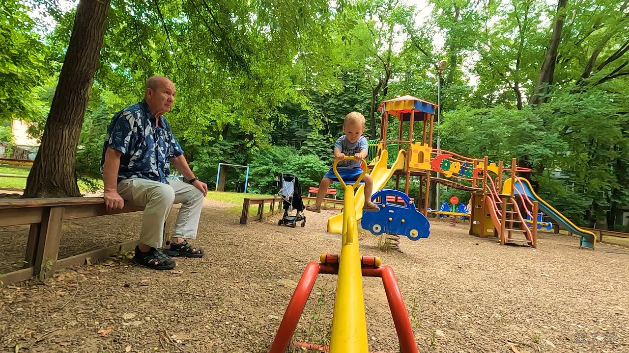 22.7.25 Ежедневные прогулки с дедушкой 