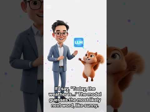 LLMs Explained With Cute Squirrels!