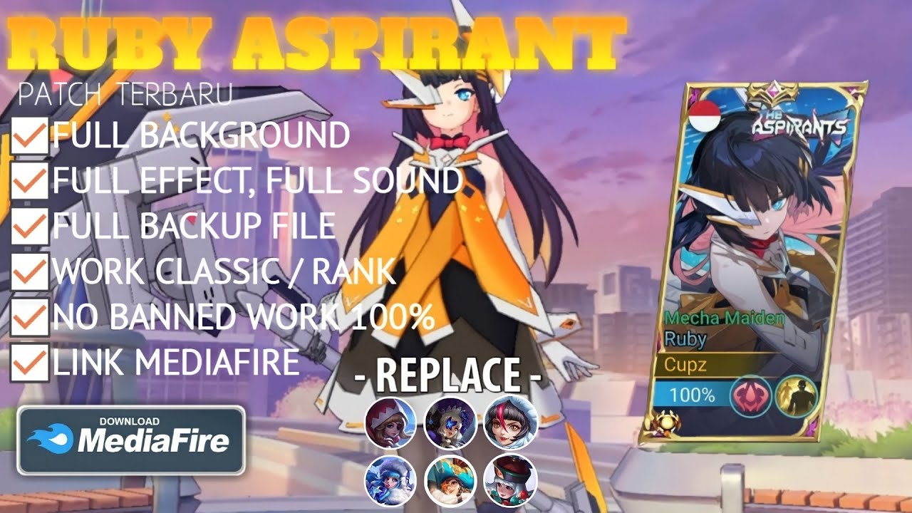 Script Skin Ruby Aspirant No Password | Full Effect Voice | Patch ...