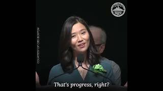 Boston Mayor Michelle Wu Performs at the 2022 St. Patrick's Day Breakfast