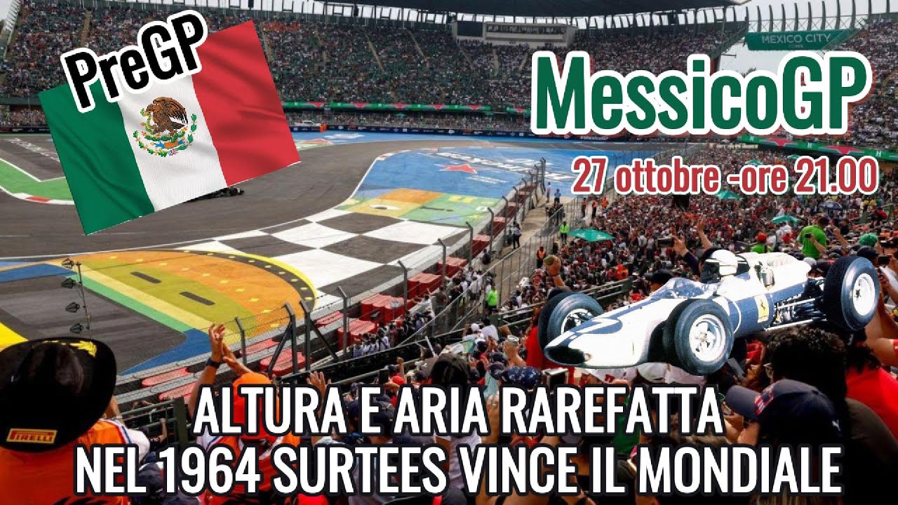 Ferrari per la conferma, Norris per provarci. 1964 Surtees mondiale! | Pre MessicoGP 2024
