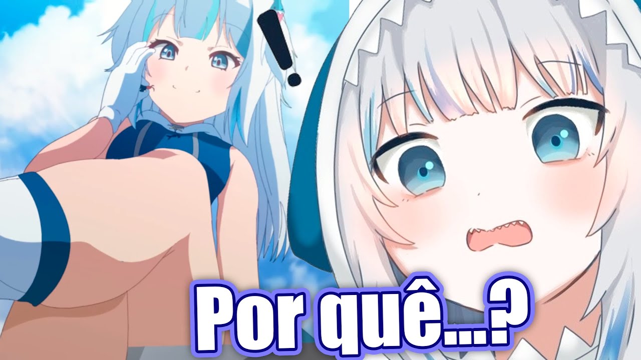 Gura tem uma GRANDE pergunta pro autor dessas animações...