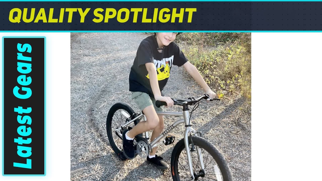 A11N SPORTS BELSIZE 20-дюймовый: Идеальный легкий детский велосипед!