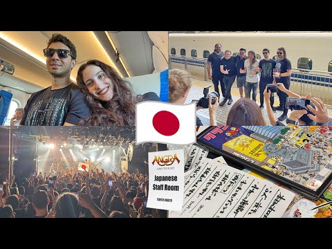 🇯🇵 Na estrada com o Angra: shows de Osaka e Nagoya, café especial e primeira vez no trem-bala