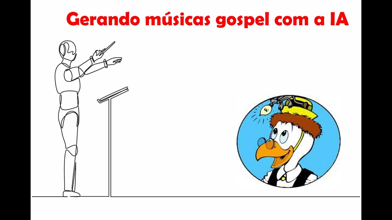 Gerando uma música Gospel com a Inteligência artificial.