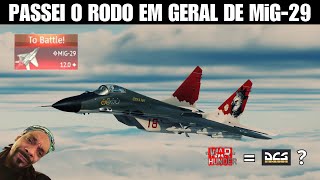 JOGUEI DE MIG-29 NO DCS COMO SE FOSSE WAR THUNDER