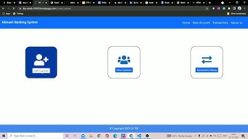 The Spark Foundation - Basic Banking System (Web Development)
