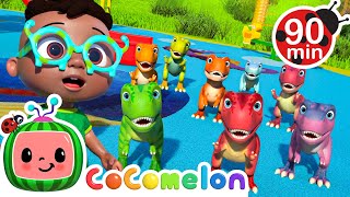 Cody Meets 10 Little Dinos | CoComelon | Nursery Rhymes for Babies