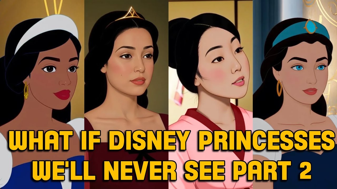 Unexplored Disney Princesses We'll Never See Part 2 Disney Dude And ...