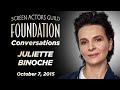 Conversations with Juliette Binoche