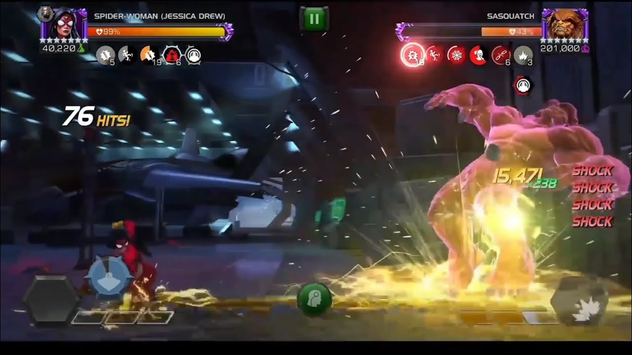 SPIDER-WOMAN DAMAGE ROTATION | MCOC