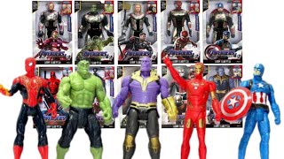 Unboxing this avangers marvel toys, superhero, ironman,antman,superman, spiderman,hulk,@DZAKAtoys