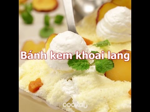Video [Cookat Việt Nam] Bánh Kem Khoai Lang - youtube
