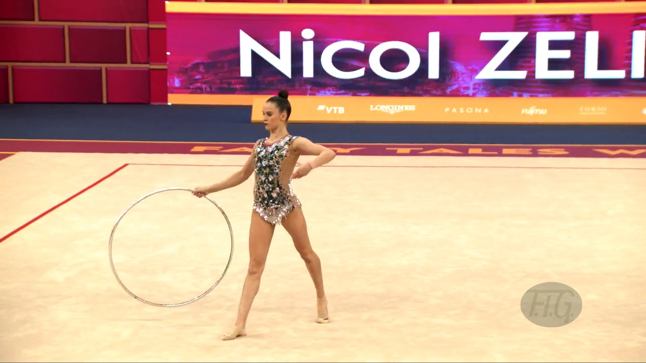 ZELIKMAN Nicol (ISR) - 2019 Rhythmic Worlds, Baku (AZE) - Qualifications Hoop