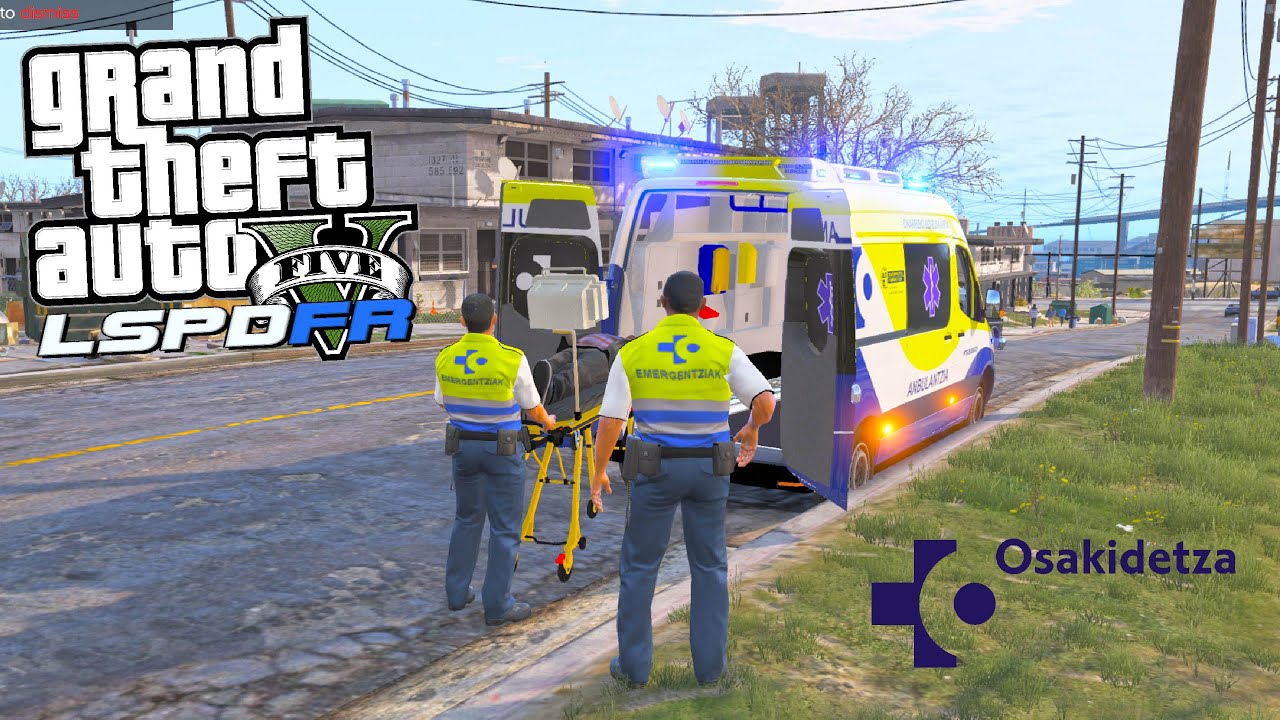 24 HORAS con la unidad SVB de EUSKADI | FIRE MOD | LSPDFR #919