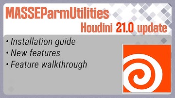 Parameter Utilities Houdini 21.0 update. Installation and features guide